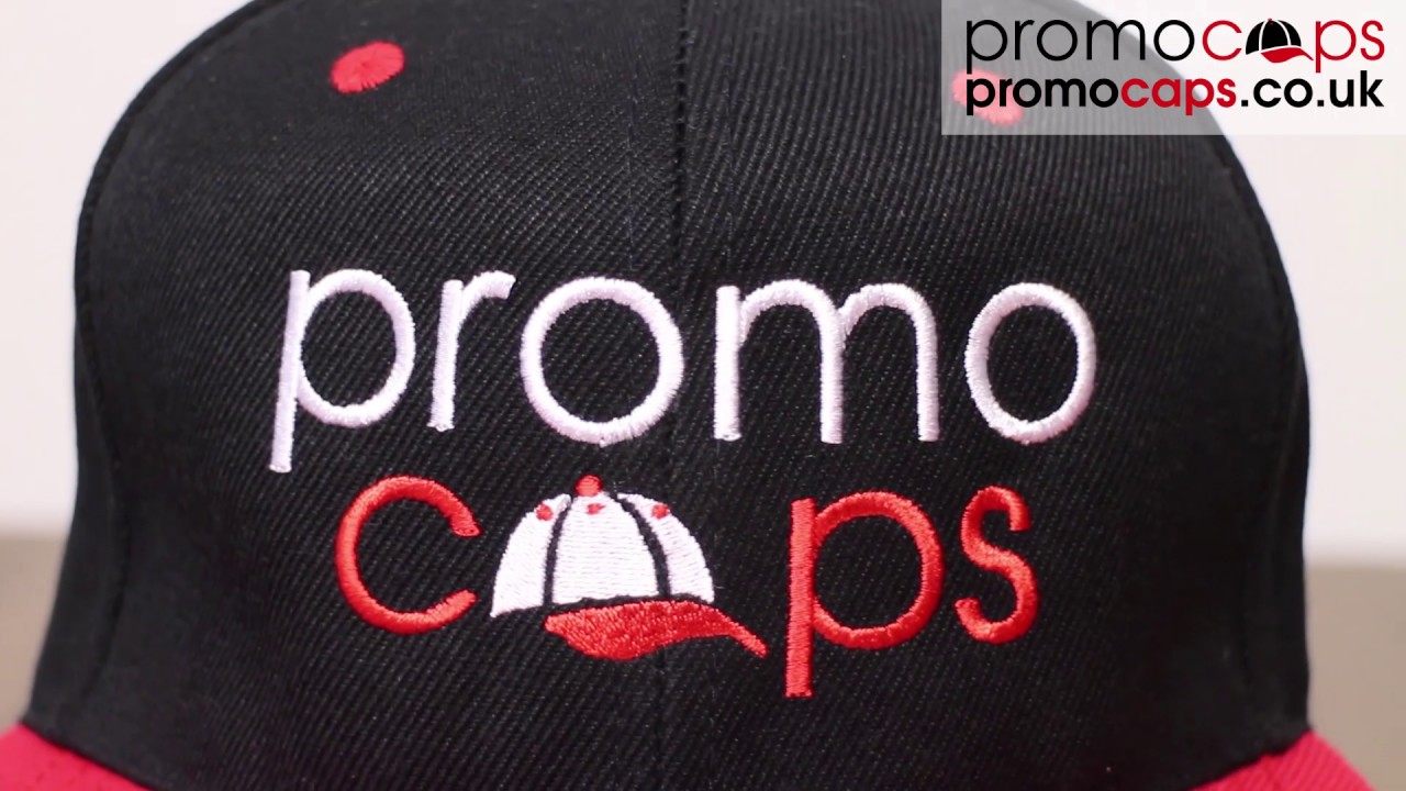 Embroidered Caps UK 4106 Premium American Twill Snap Back Caps YouTube