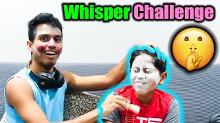 WHISPER 🤫 Challenge 😳‼️| VelBros Tamil