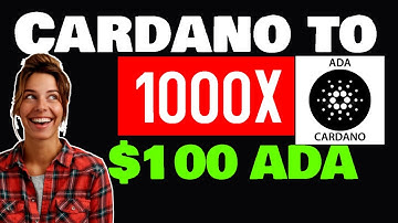 CARDANO Next 1000x ALTcoin after smart contract launch #ADA