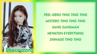 ITZY - TING TING TING with Oliver Heldens (Easy Lyrics)