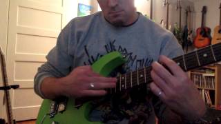 Joe Satriani The Forgotten Part 1 guitar cover Andy Wood custom Suhr Kemper Resimi