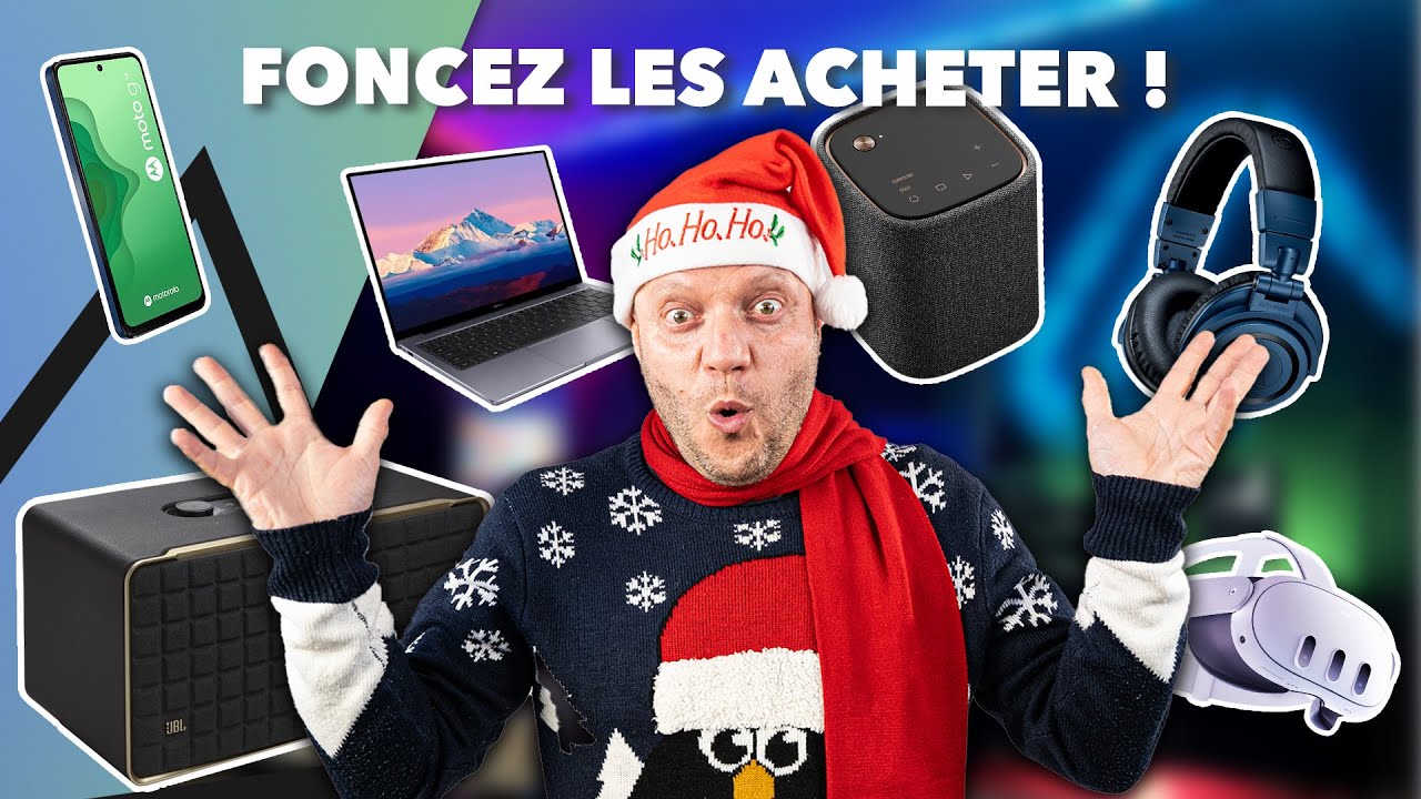 10 idées de cadeaux tech pour Noël 2023 &#xd83c&#xdf84 - YouTube