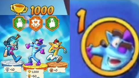 Crash Bandicoot: On the Run! Bear It Survival Run 1️⃣0️⃣5️⃣0️⃣🏆 trophies