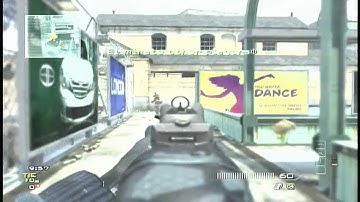 mw3 gameplay w/mp5k silenced