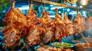 Very Crispy! Giant Roast Pork Leg Sold 50 kg per day! Saigon Street Food Collection You MUST SAVE
