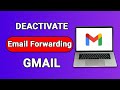 How to Deactivate Automatic Email Forwarding in Gmail [2024 Update]