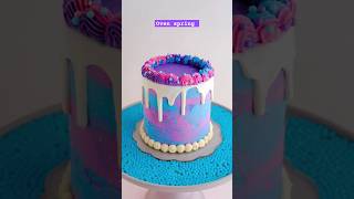 colorful cake ❤️ viral cakedesign cakeart shortsvideo cakedecorating birthdaycake cakestyle