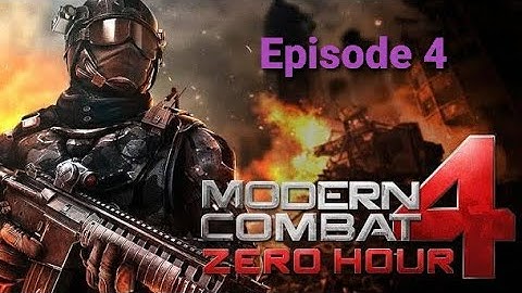 Modern Combat 4:Zero hour Gameplay Episode 4 Mission 4 New World Order