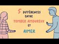 5 différences entre TOMBER AMOUREUX et AIMER