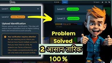 Stake Level 2 (Two) Verification Action Required or Reviewing Problem Solved || #pending #stake 