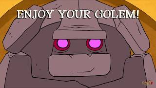 How to Make a Golem - Clash of Clans Animation