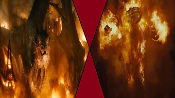 Is the Balrog stronger than Smaug?