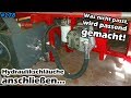 Holzspalter | Hydraulikschläuche verlegen und ein paar Probleme... | Schichtspalter | Mr. Moto