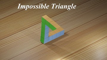 [blender] Penrose Triangle , Impossible Triangle