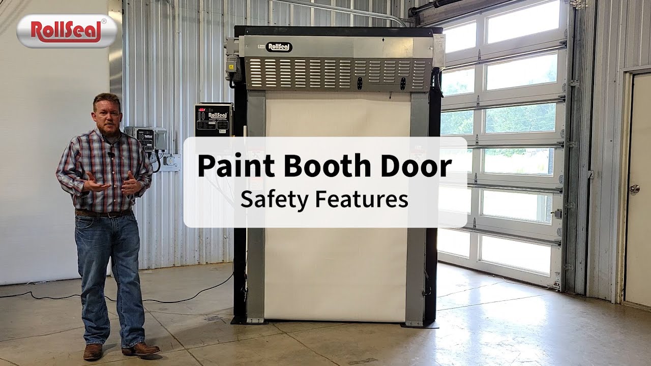 Paint Booth Door Safety Features YouTube