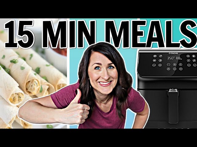 Make These SIMPLE, 15-Minute Air Fryer Ideas Kids LOVE!