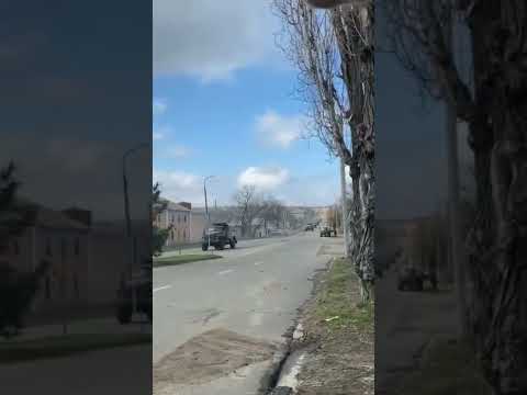 Заход российской колонны