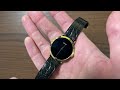 Piaget (902) Onyx 31mm solid gold dress watch