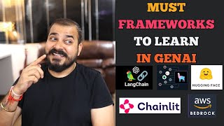 Must Frameworks To Learn In Generative AI #langchain #llamaindex #chainlit #awsbedrock