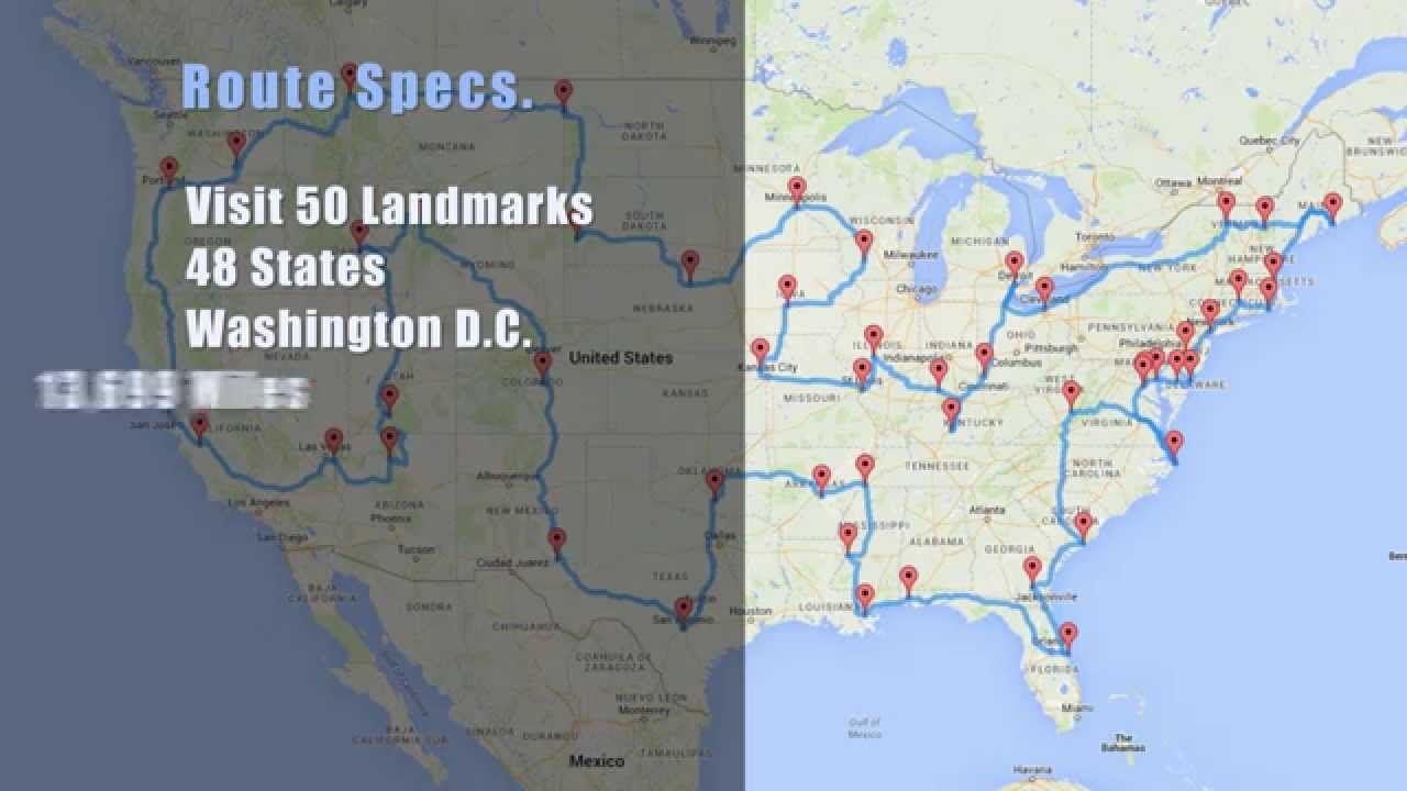 What Is The Northern Route Across The Us?