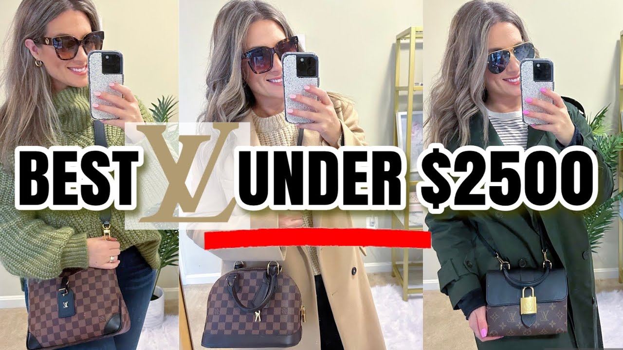 BEST LOUIS VUITTON BAGS under $2500 (in my collection) 