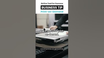 Print-on-demand made easy with Printful! 🖨️💰 #PrintOnDemand #Printful #SmallBusiness