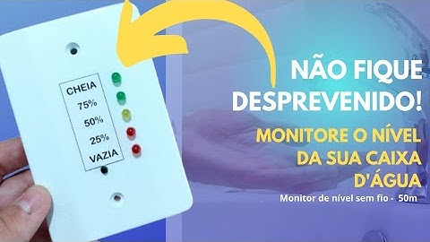 Medidor de Nível de caixa d