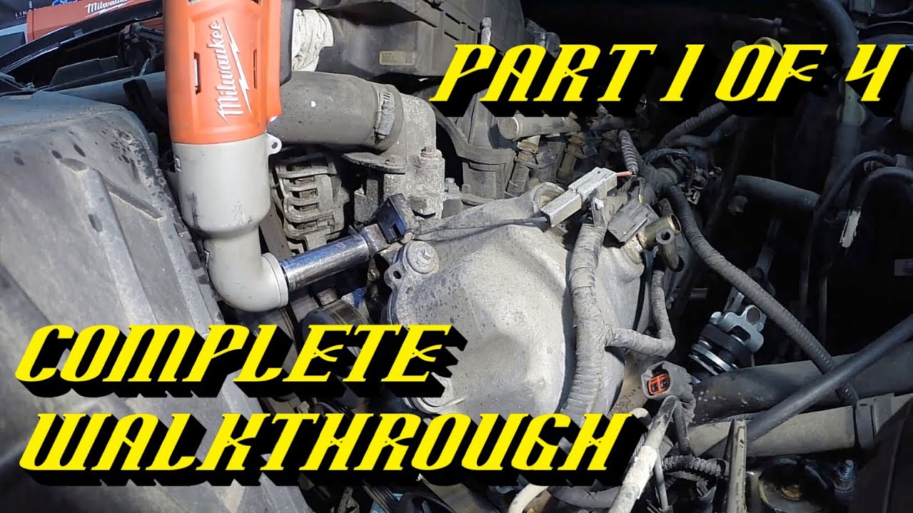 Ford 5.4L 3V Engine Timing Chain Kit Replacement Pt 1 Of 4: Getting To The Engine