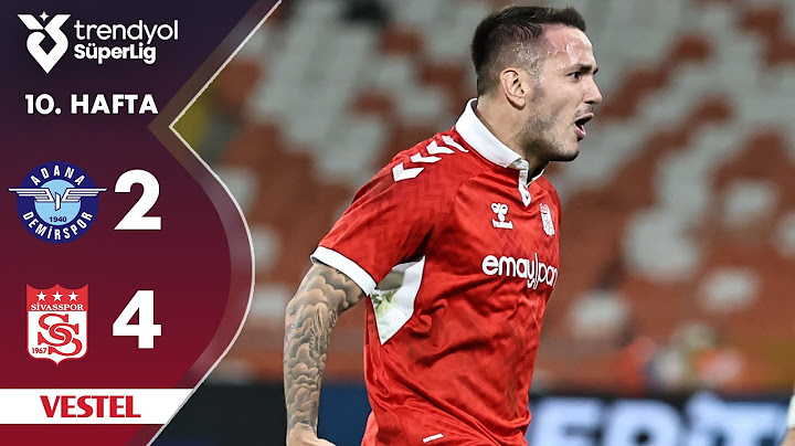 Vestel | Adana Demirspor (2-4) Sivasspor - Highlights/Özet | Trendyol Süper Lig - 2024/25
