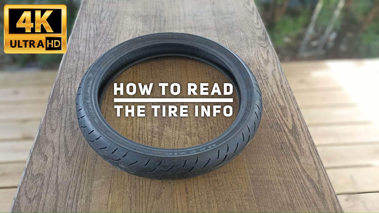 Motorcycle Tyre Code How To Read Motorcycle or Scooter Tire Sidewall Codes - YouTube