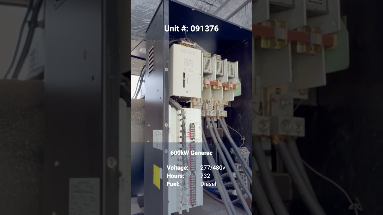 600kW Generac Diesel Generator | Load Bank Test | Generator Source