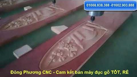 Bán máy đục gỗ vi tính 6 đầu giá rẻ tại Bạc Liêu