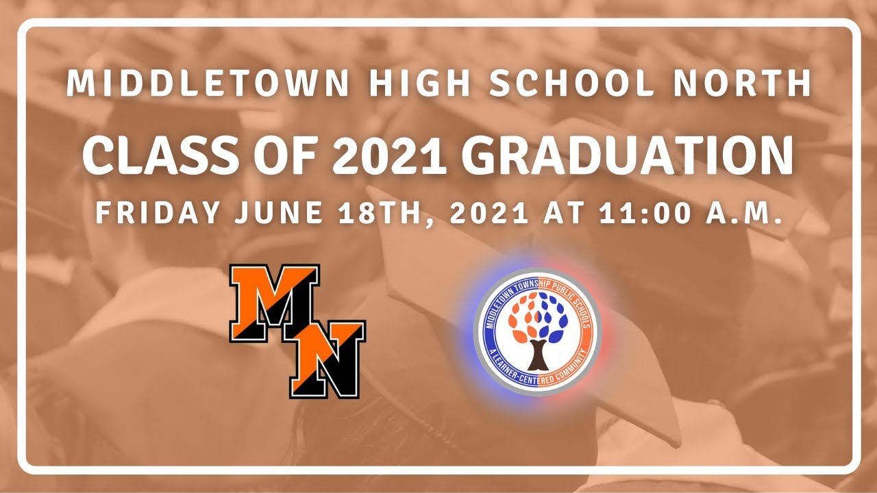 Middletown High School North Graduation Ceremony (6.18.21) YouTube