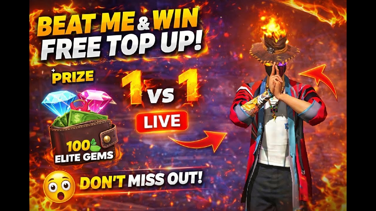 🔴 LIVE 1 Vs 4 Custom Win 🏆 Gets DIAMOND 999+💎 💎 Give way And Uid Check ✅ Unlimited Time Custom