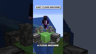 How to make a flood machine | Donut SMP #shorts
