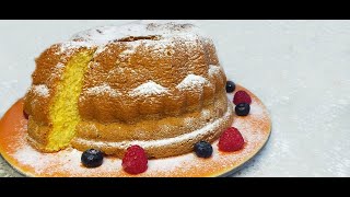 كيكة رائعة بدون مواد دهنية وبدون حليب gâteau de savoie وصفات رمضان 2021