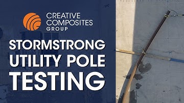 Creative Composites Group StormStrong® Utility Pole Testing