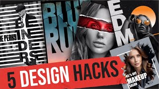 5 Graphic Design Hacks That Will BLOW Your Mind! - Ahsan Sabri