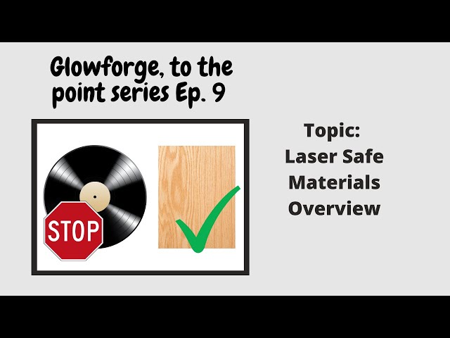 What Materials Are Safe to Laser? - Forging My Way
