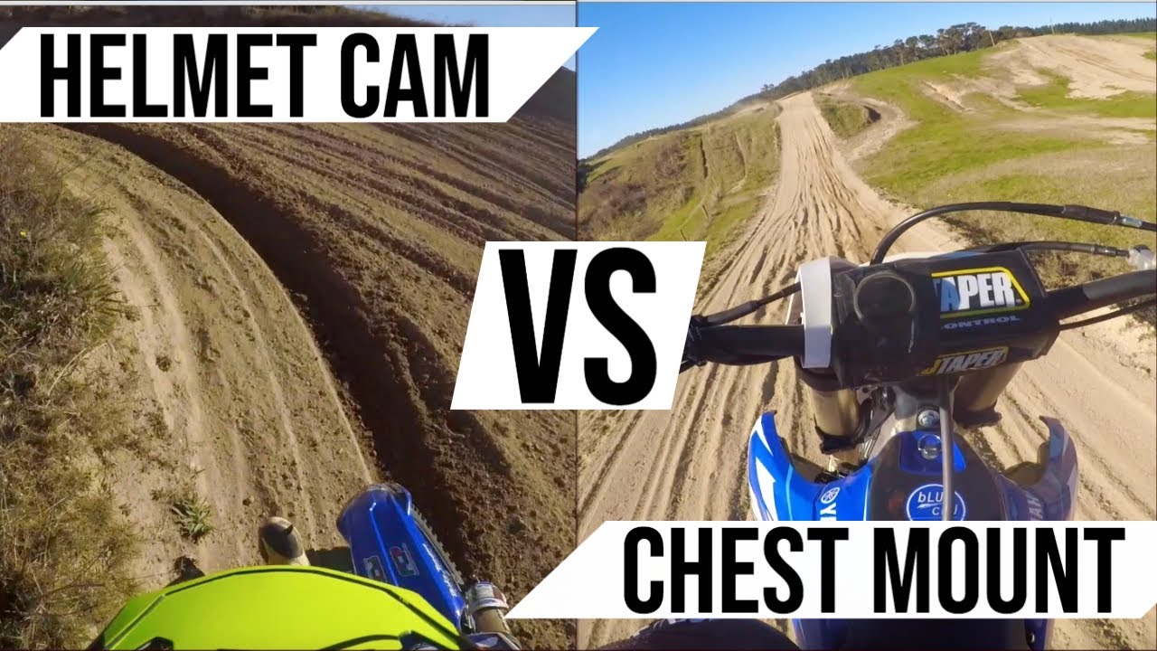 Motocross Gopro Helmet cam vs Chest mount which looks the best