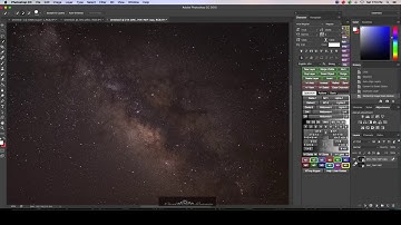 How to Image stack to reduce noise in photoshop.