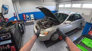 2003 Toyota Avalon Engine and Transmission Fluid Service