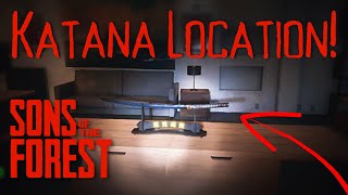 How To Get The Katana Sons Of The Forest Walkthrough Location Guide