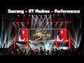 Saarang  iit madras  performance  ashwanth franklin  a r rahman  animal medley  utopia 50