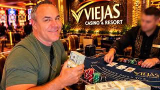 The Dealer Said He NEVER LOSES… So I Went ALL IN at Viejas!