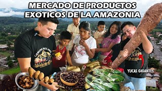 ASI ES EL  MERCADO MAS  EXÒTICO  DE LA AMAZONIA, SUCUA  I GEO LEMA