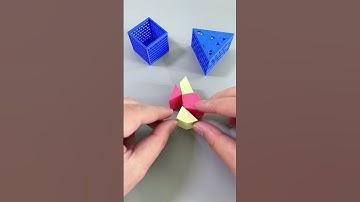 Can you fit the triangle into the square?#puzzles  #IQ #iqtest