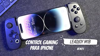 LEADJOY M1B: Excelente control gaming para iPhone y compatibilidad con juegos 3DS