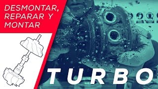 TURBO averiado turbocompresor y chra aprende a reparar ruido en el turbo o turbo roto