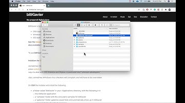 Installing bitKlavier